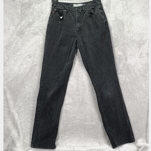BUGLE BOY MEN'S 32/32 STRAIGHT LEG 705 VINTAGE 90'S Y2K JEANS DARK WASH BLACK